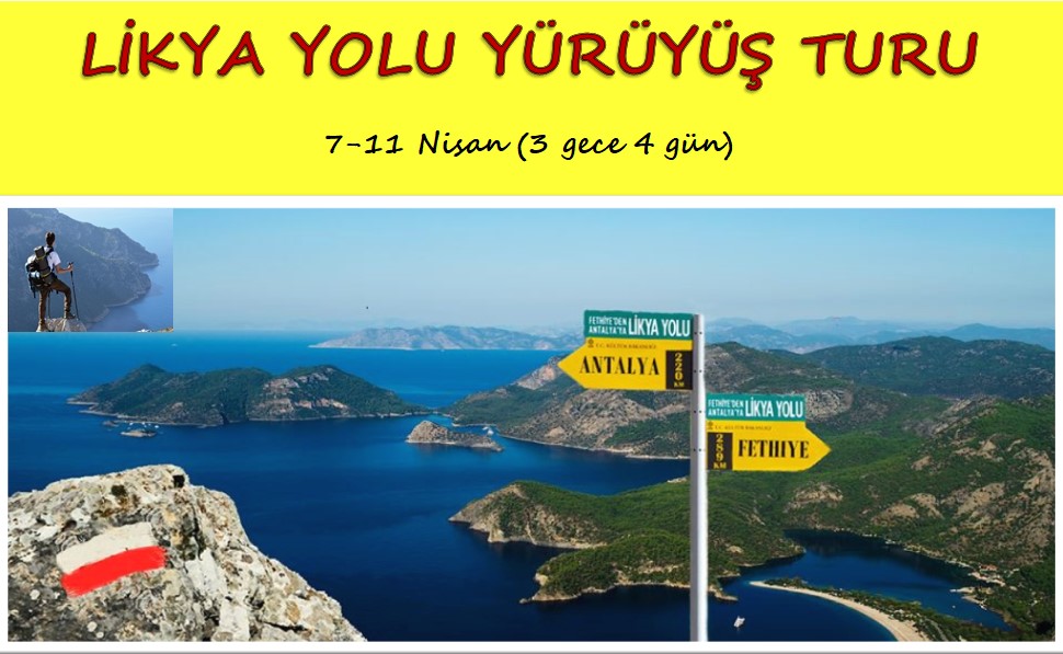 LİKYA YOLU YÜRÜYÜŞ TURU